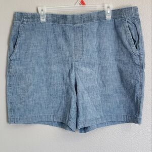 LANDS END  MID RISE SHORT/ SIZE 20W